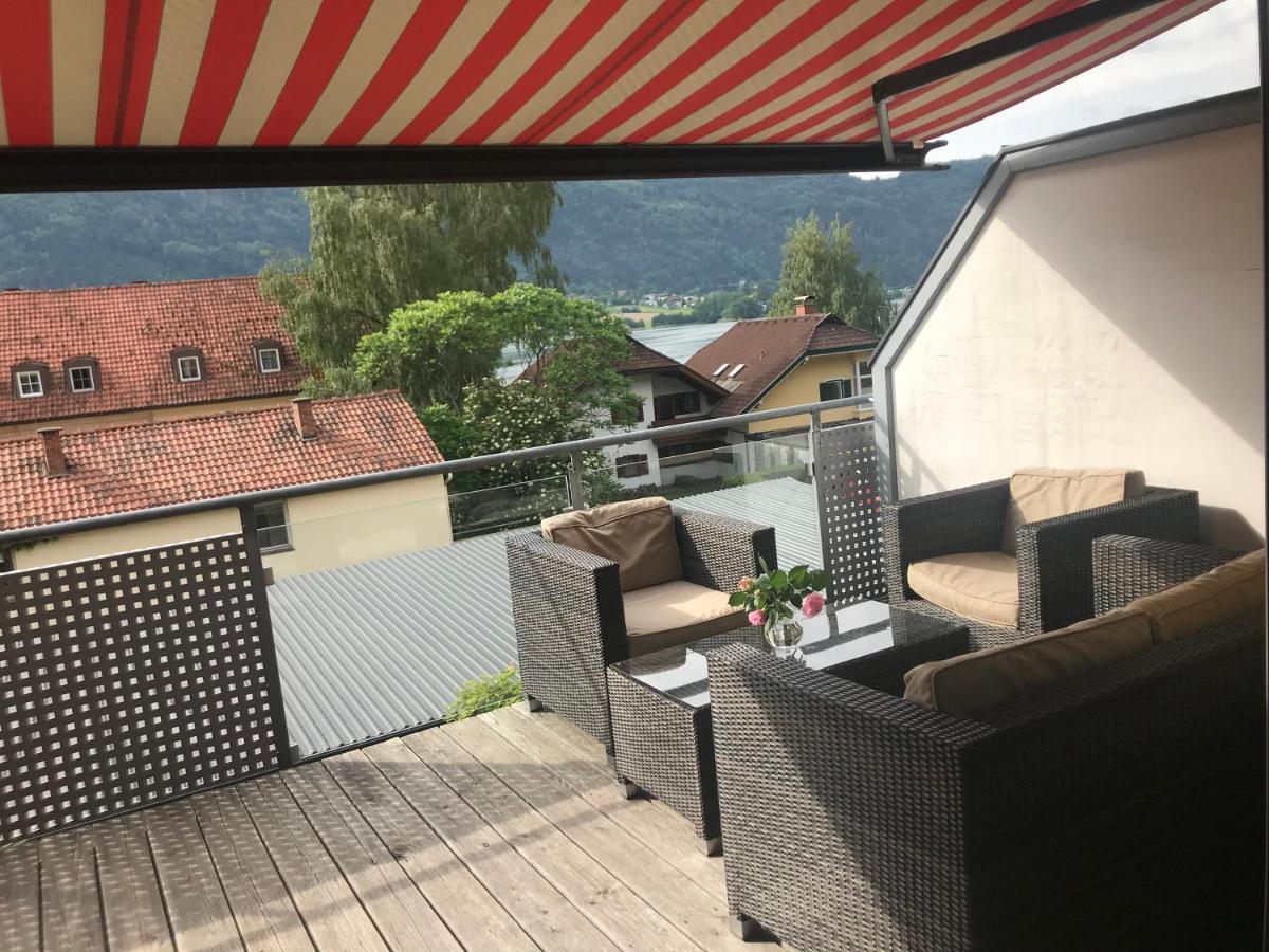 FeWo mit Seeblick Bodensdorf Eksteriør billede
