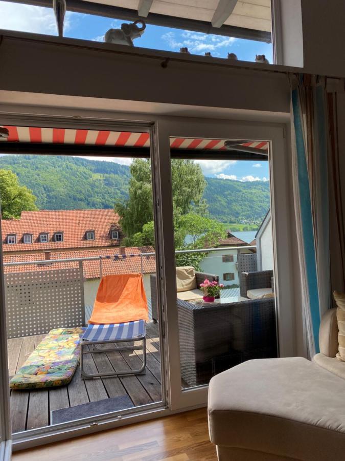 FeWo mit Seeblick Bodensdorf Eksteriør billede
